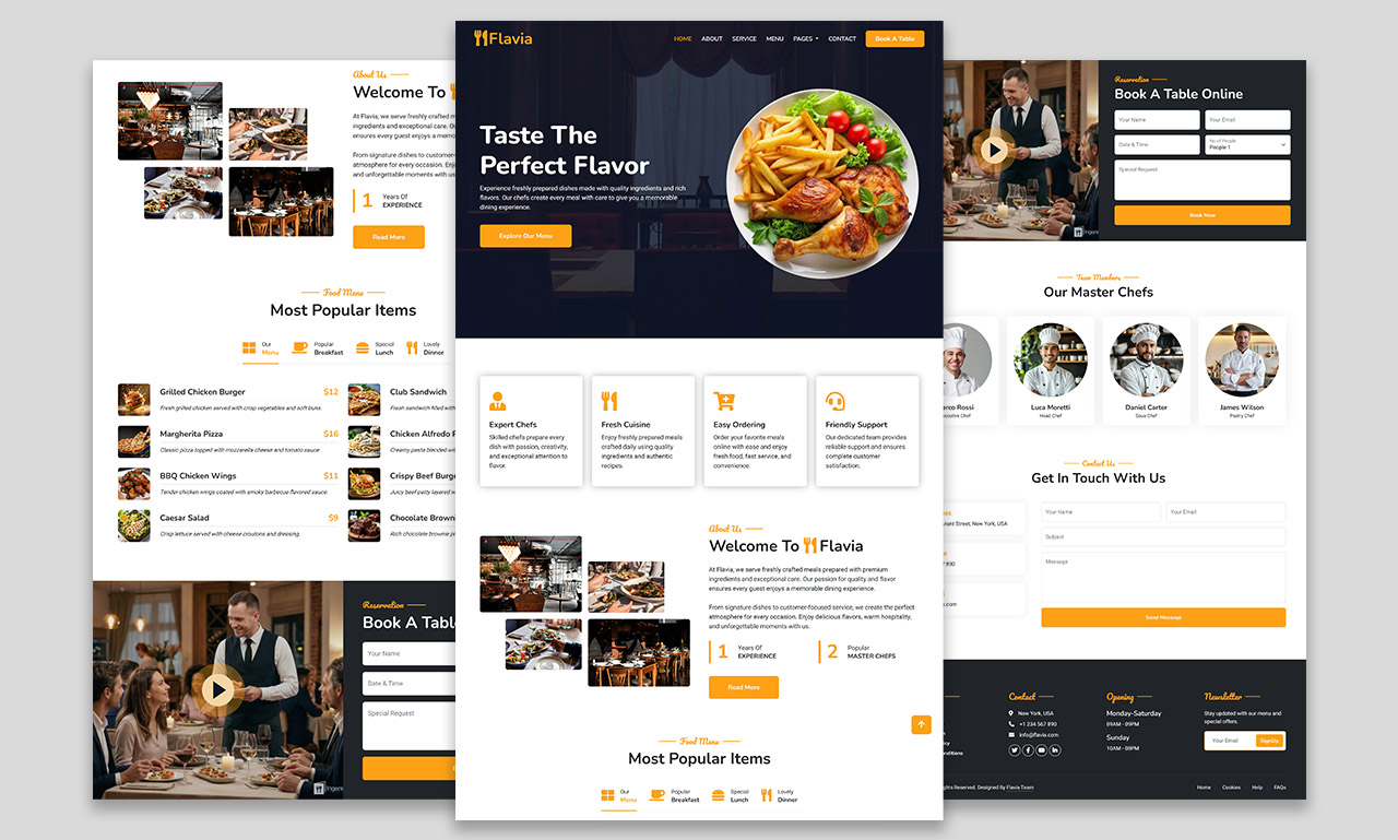 Restaurant Website